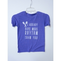 Rhythm Kid tee Purple
