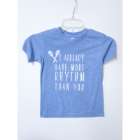 Rhythm Kid tee Blue